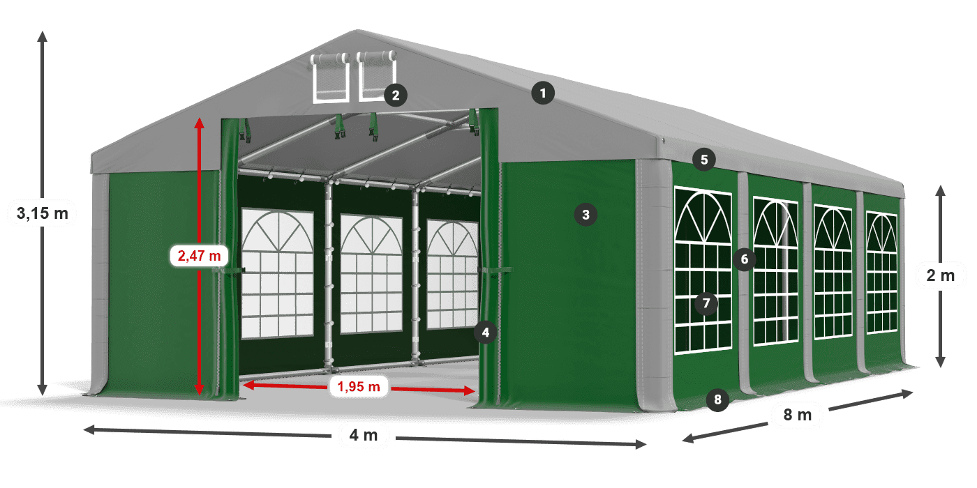 ISD 560 PVC legenda 2m