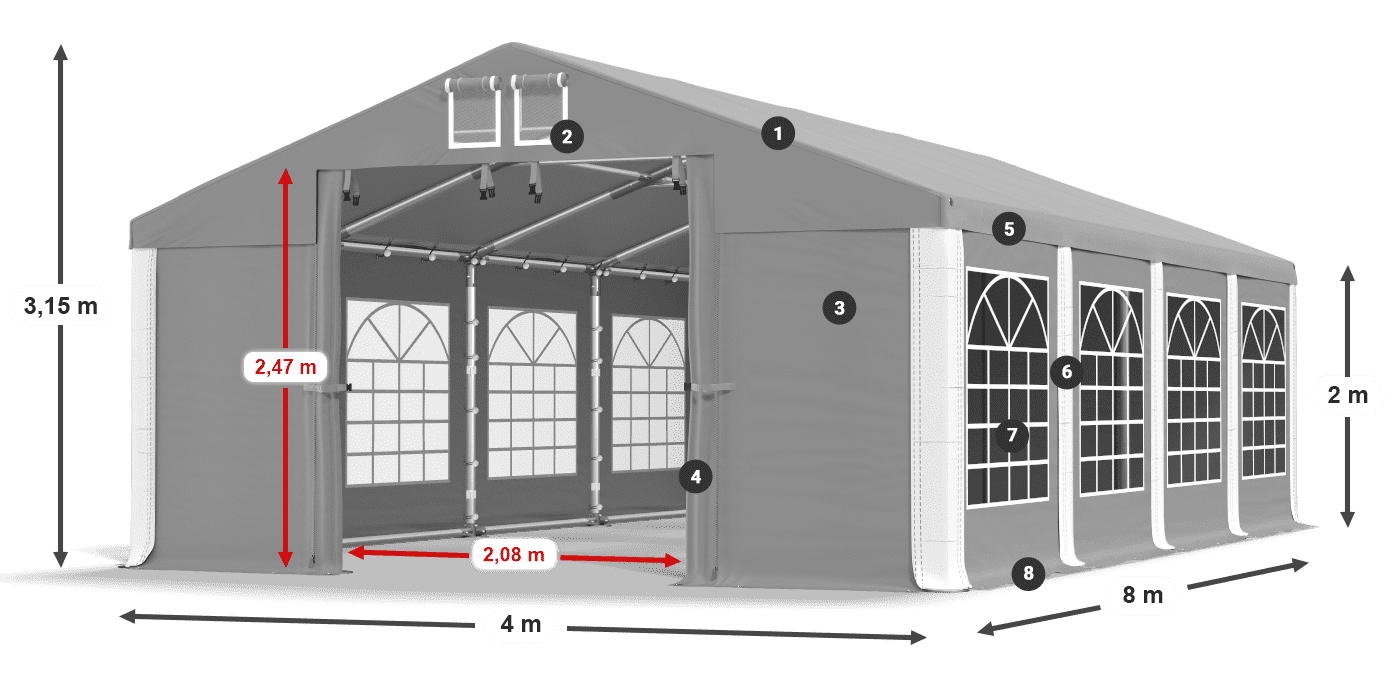 ISD 560 PVC legenda 2m