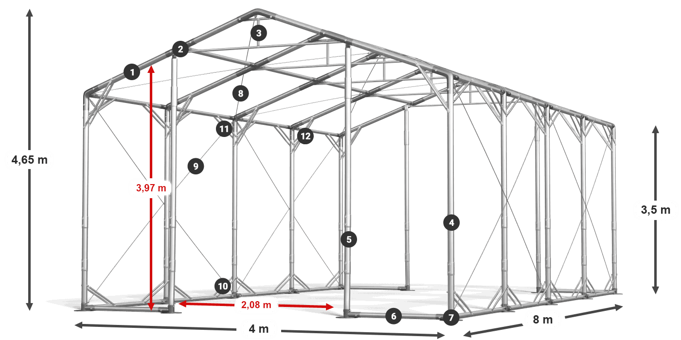 POLAR PLUS legenda 2.5m-4m