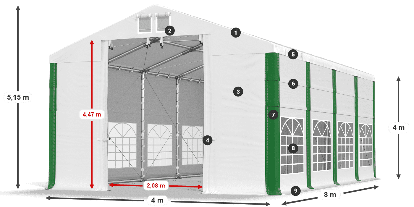ISD 560 PVC legenda 4m