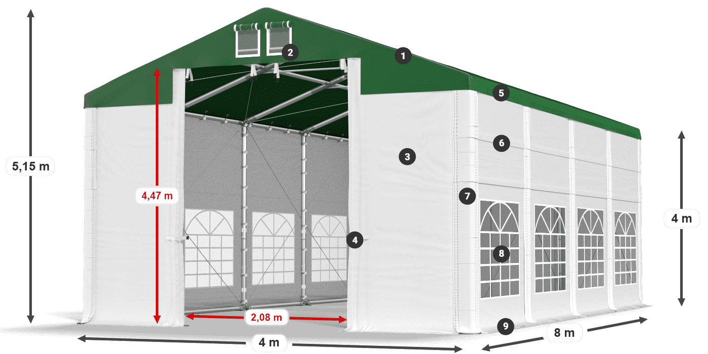 ISD 560 PVC legenda 4m