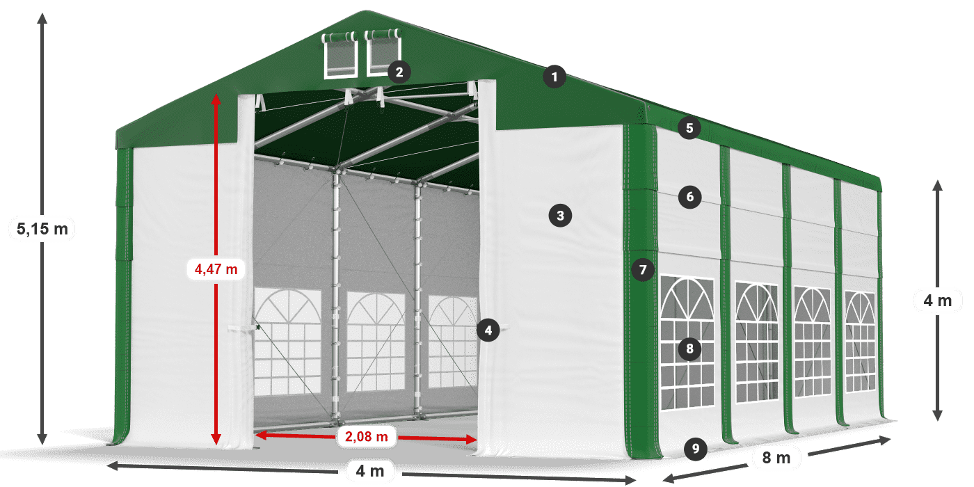 ISD 560 PVC legenda 4m