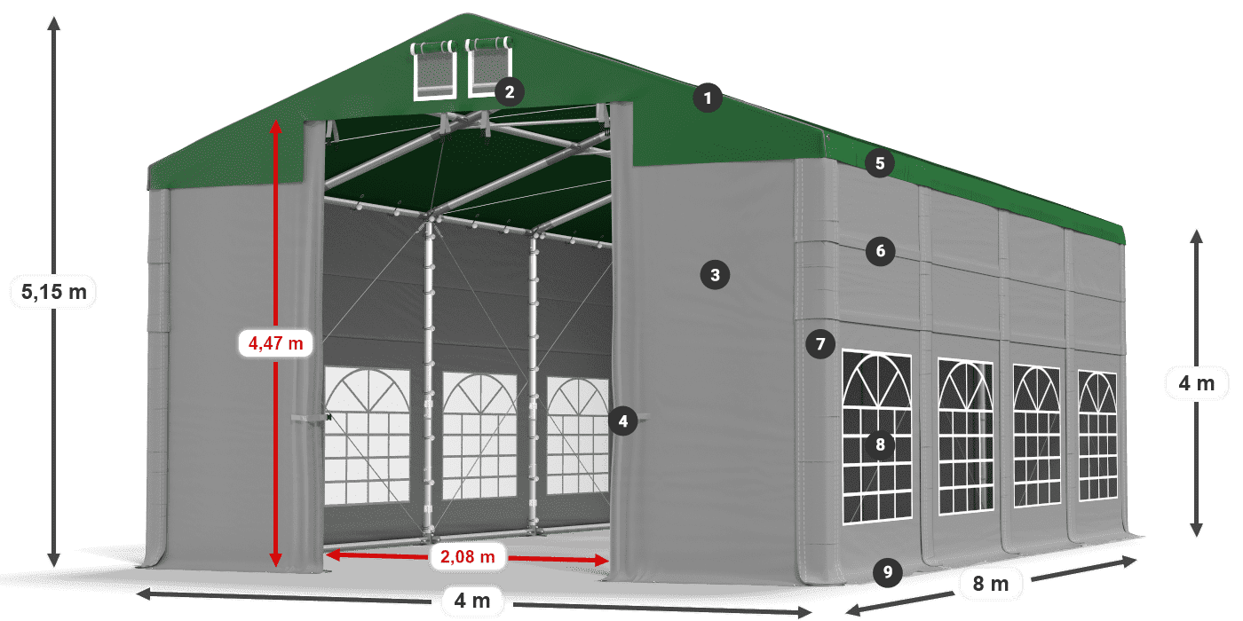 ISD 560 PVC legenda 4m