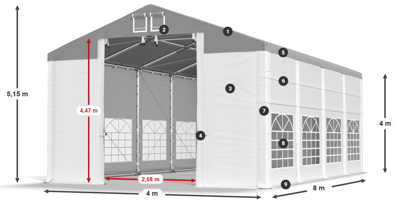 ISD 560 PVC legenda 4m