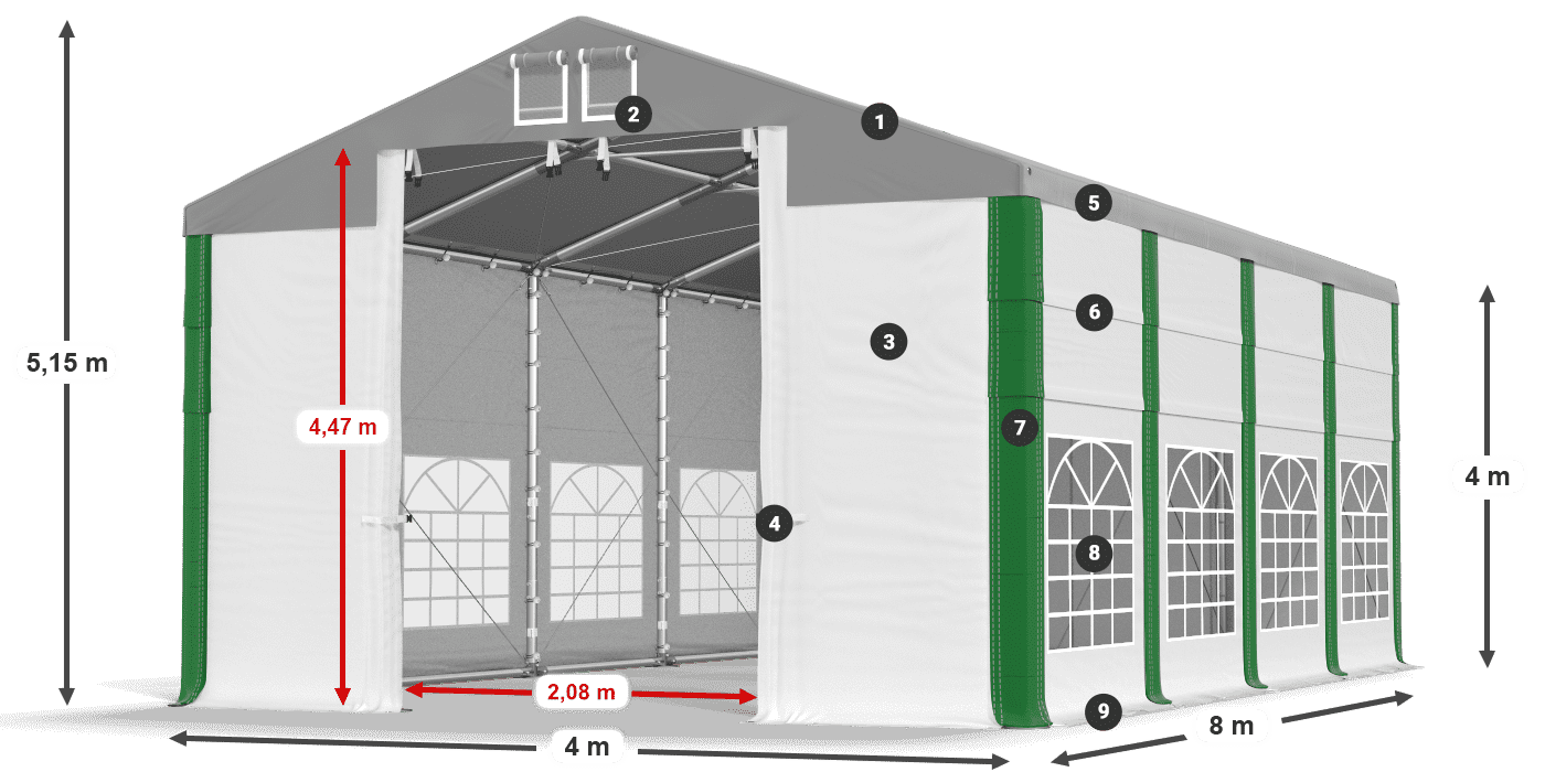 ISD 560 PVC legenda 4m