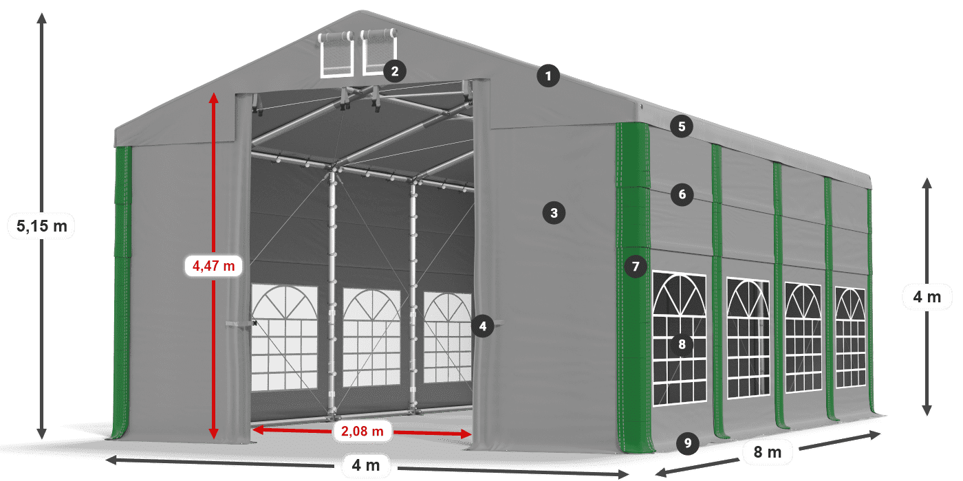 ISD 560 PVC legenda 4m
