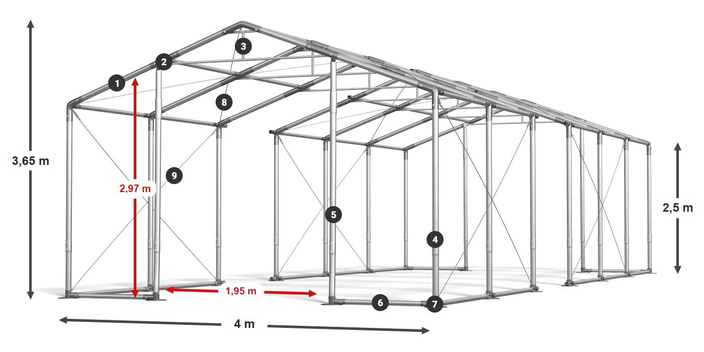 WINTER PLUS legenda 2.5m-4m