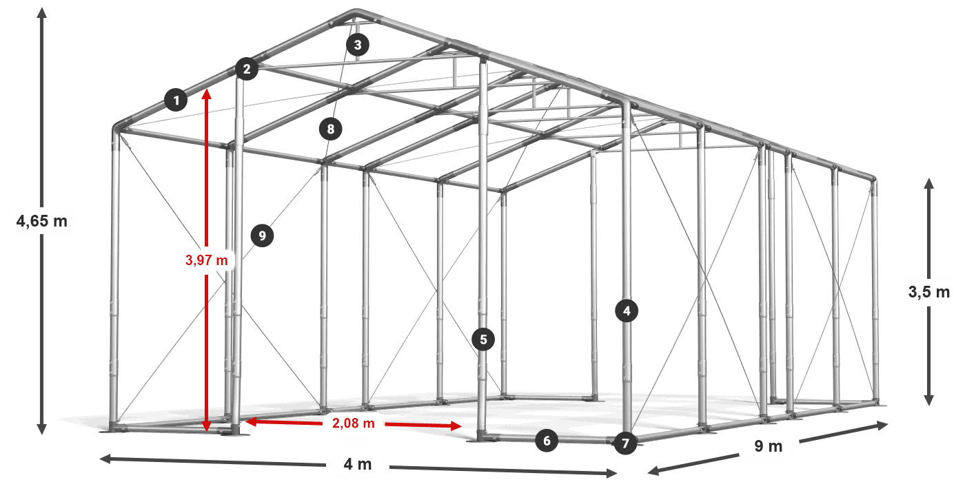WINTER PLUS legenda 2.5m-4m