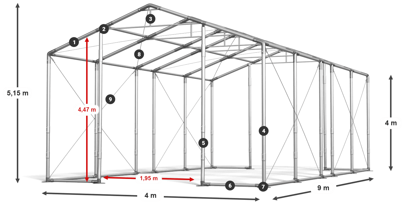 WINTER PLUS legenda 2.5m-4m