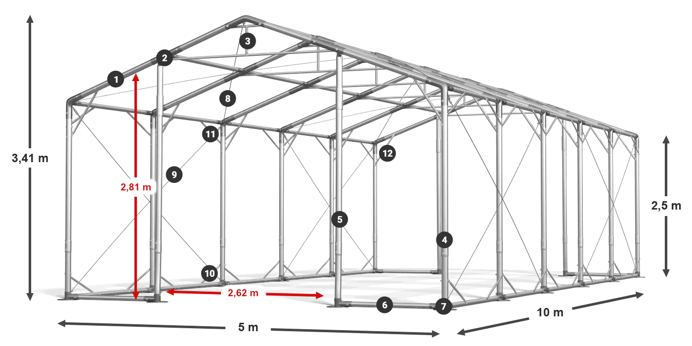 POLAR legenda 2.5m-4m