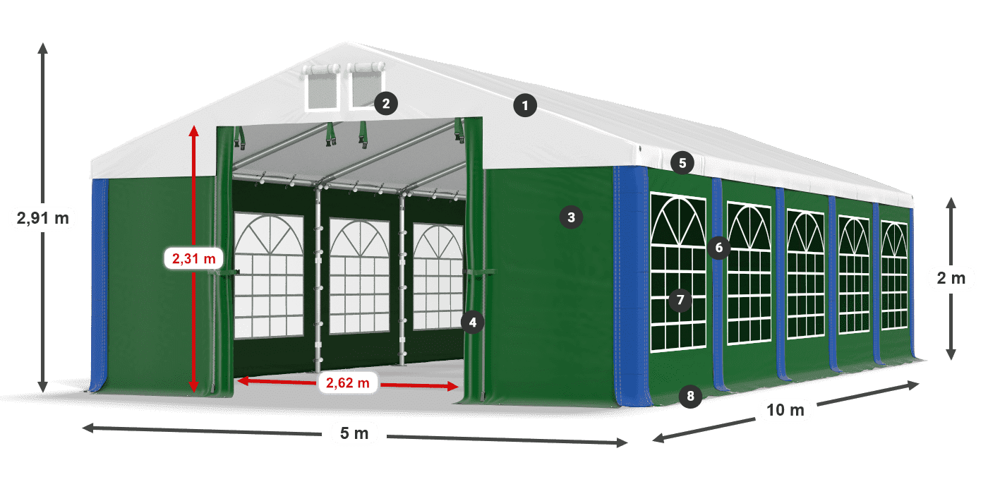 ISD 560 PVC legenda 2m