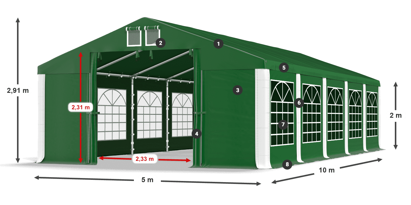 ISD 560 PVC legenda 2m