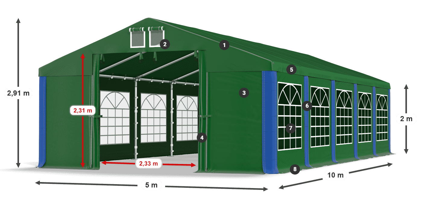 ISD 560 PVC legenda 2m
