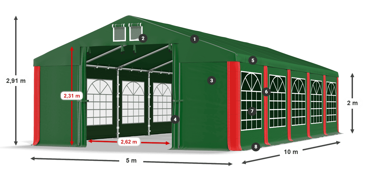 ISD 560 PVC legenda 2m