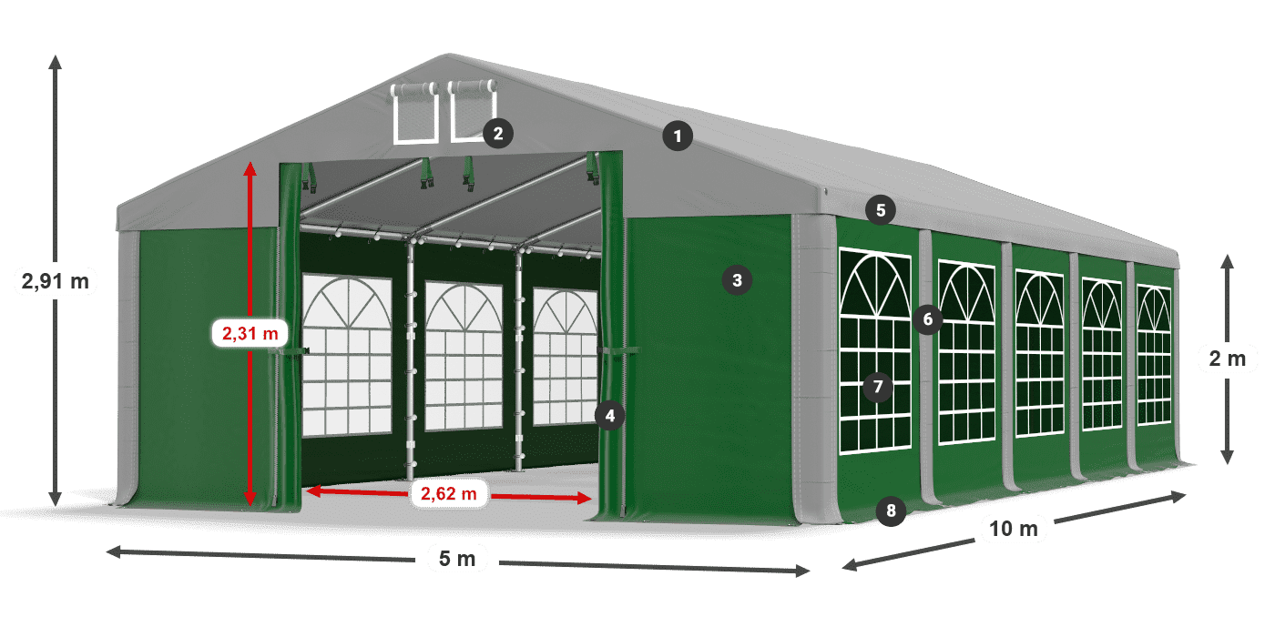 ISD 560 PVC legenda 2m