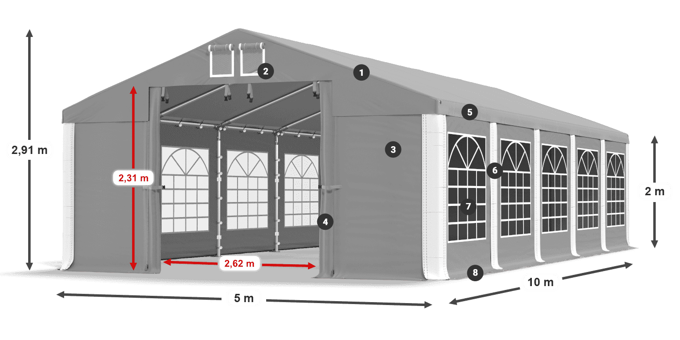 ISD 560 PVC legenda 2m