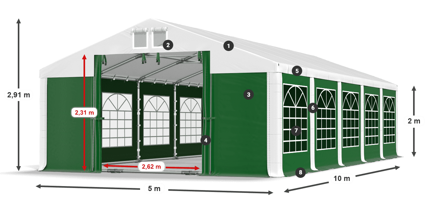 ISD 560 PVC legenda 2m