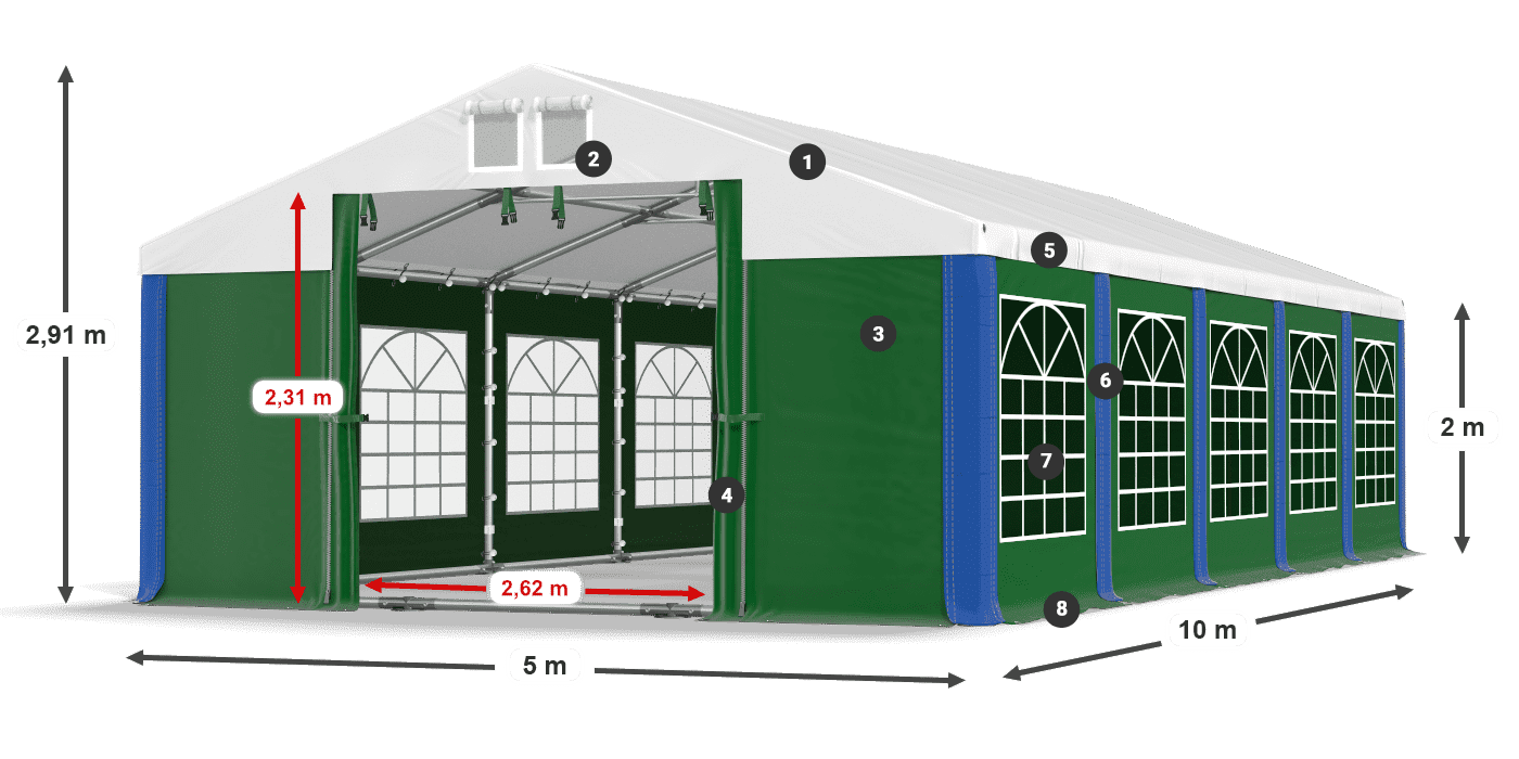 ISD 560 PVC legenda 2m