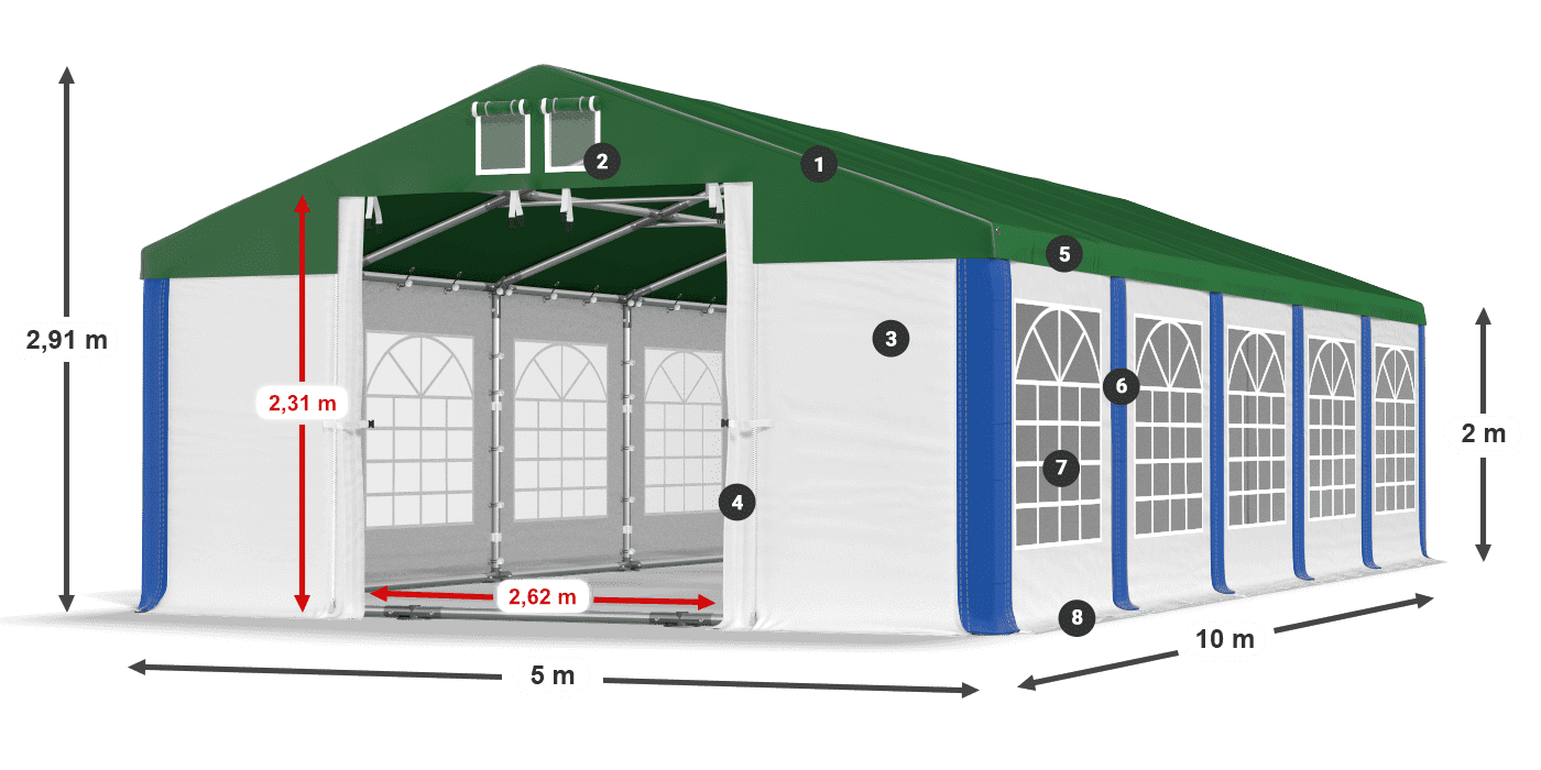 ISD 560 PVC legenda 2m