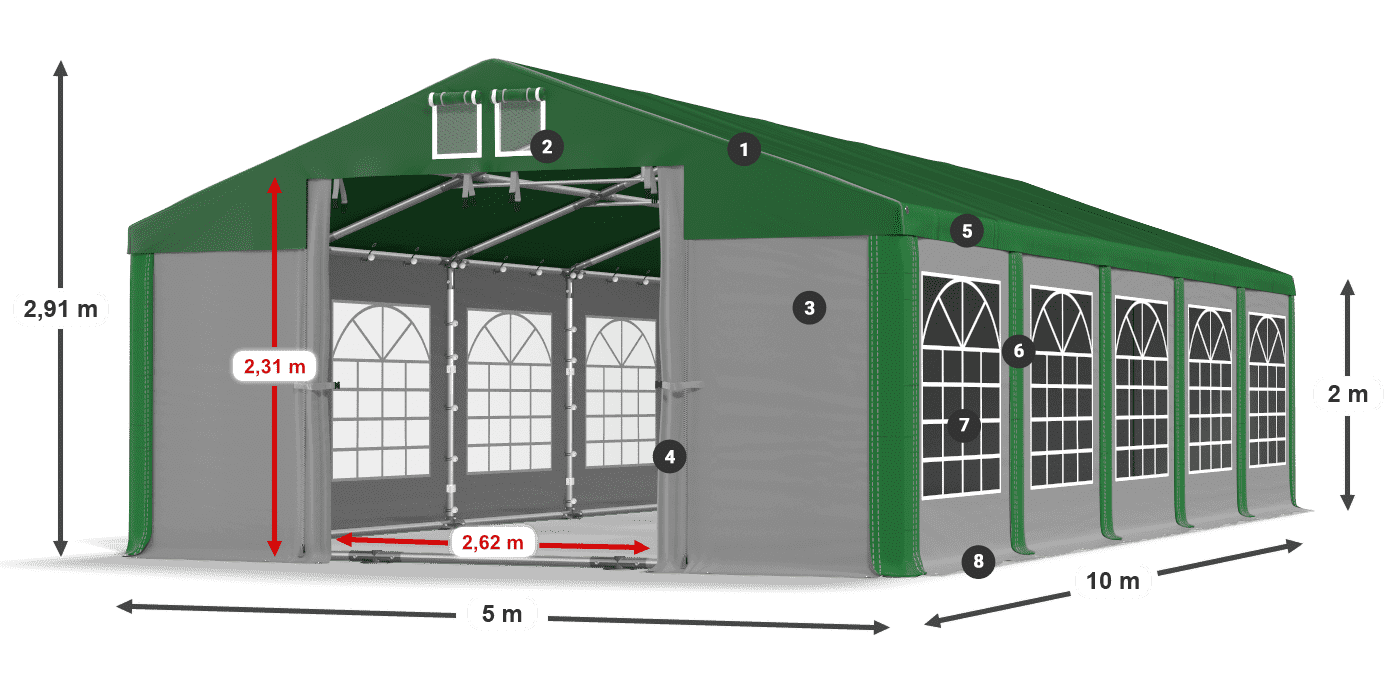 ISD 560 PVC legenda 2m