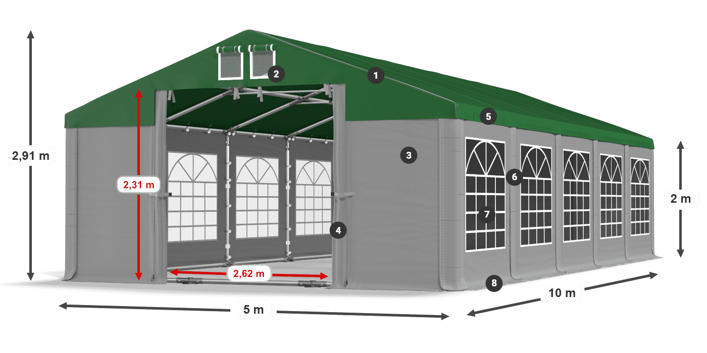 ISD 560 PVC legenda 2m