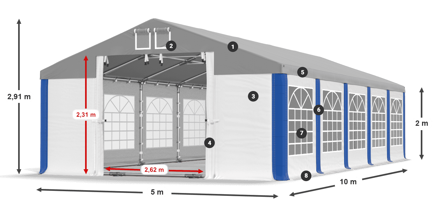 ISD 560 PVC legenda 2m