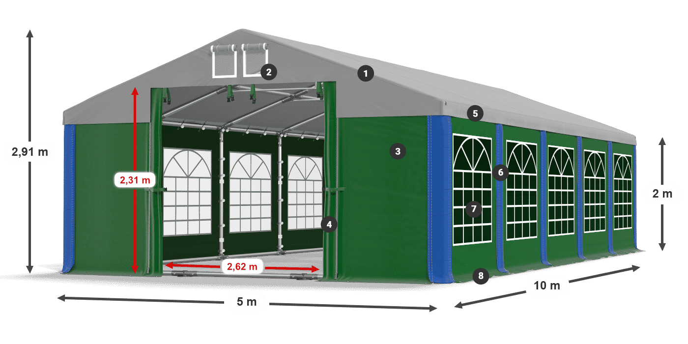 ISD 560 PVC legenda 2m