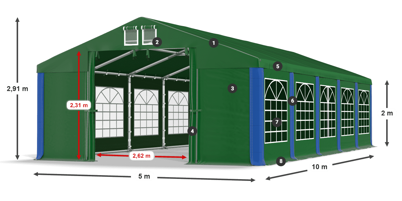 ISD 560 PVC legenda 2m