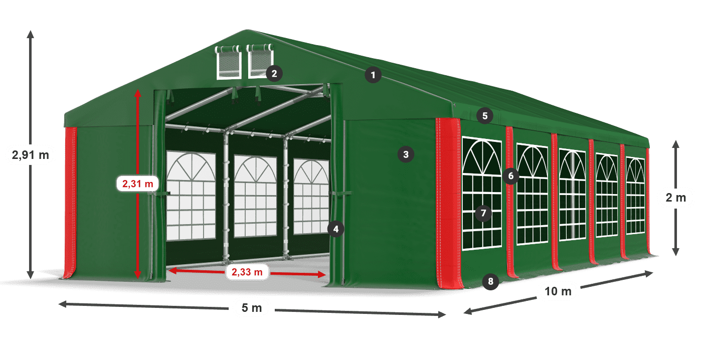 ISD 560 PVC legenda 2m