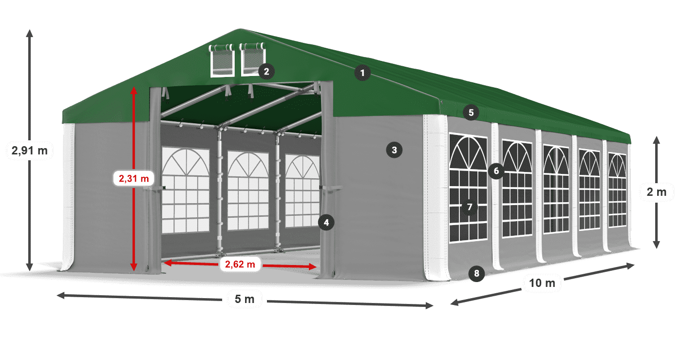 ISD 560 PVC legenda 2m