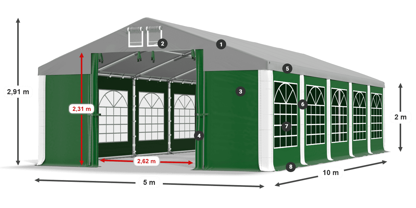 ISD 560 PVC legenda 2m