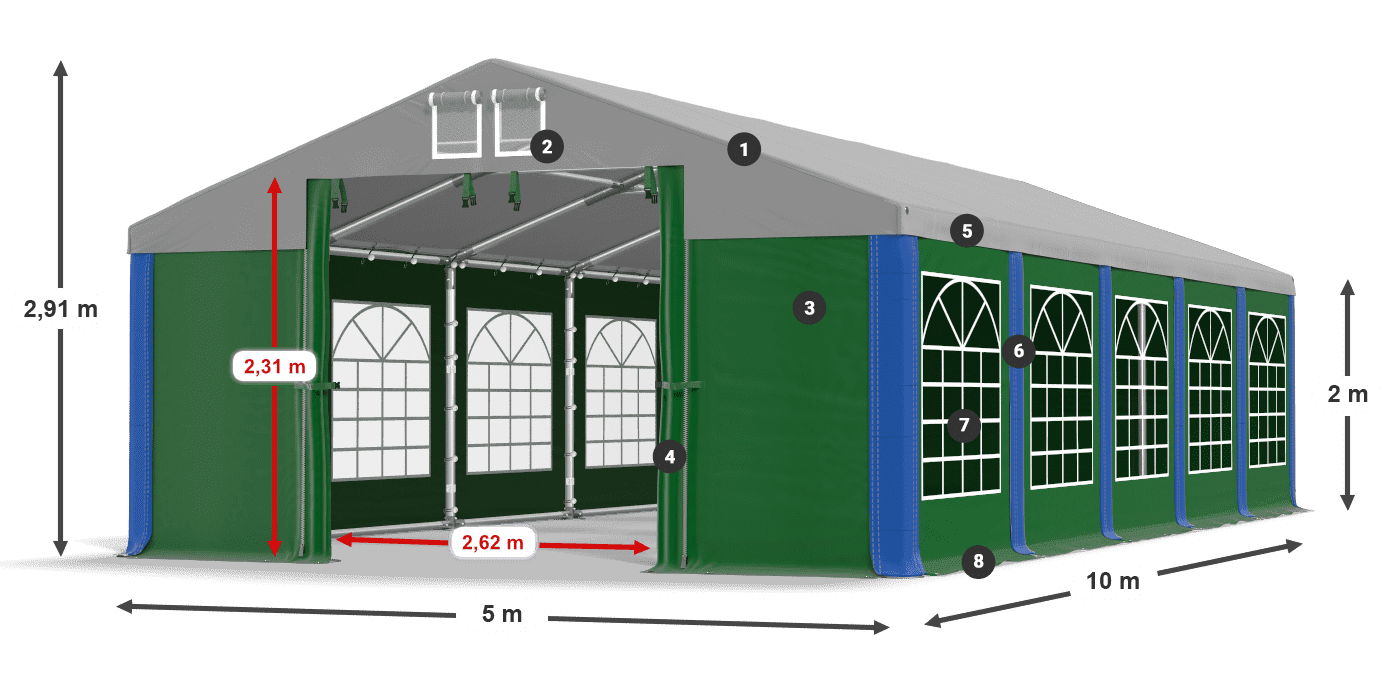 ISD 560 PVC legenda 2m