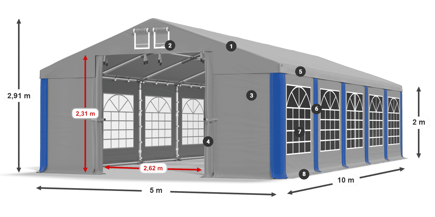 ISD 560 PVC legenda 2m