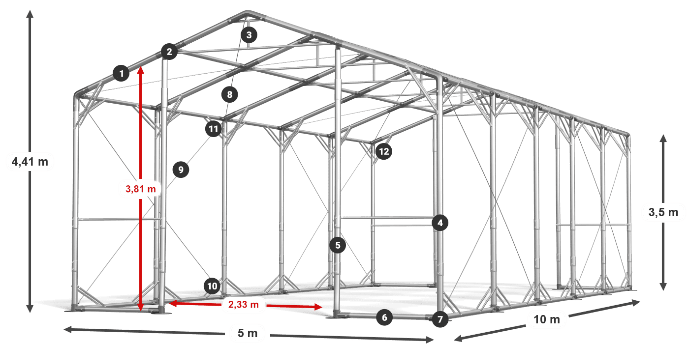 POLAR PLUS legenda 2.5m-4m