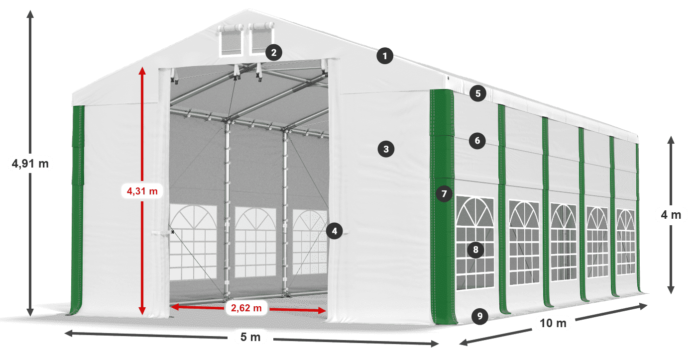 ISD 560 PVC legenda 4m