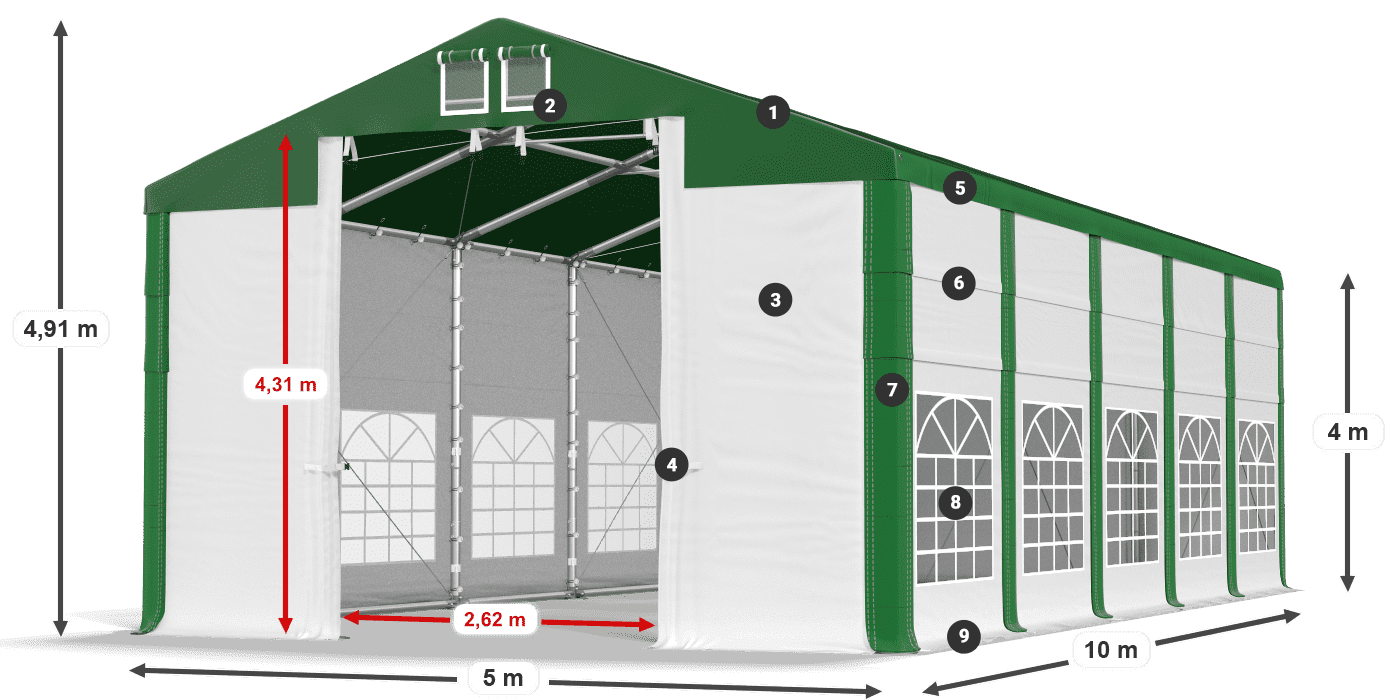 ISD 560 PVC legenda 4m