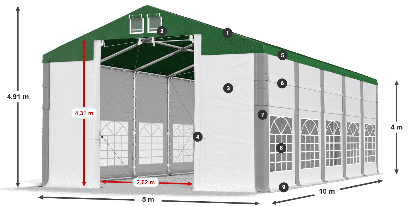 ISD 560 PVC legenda 4m