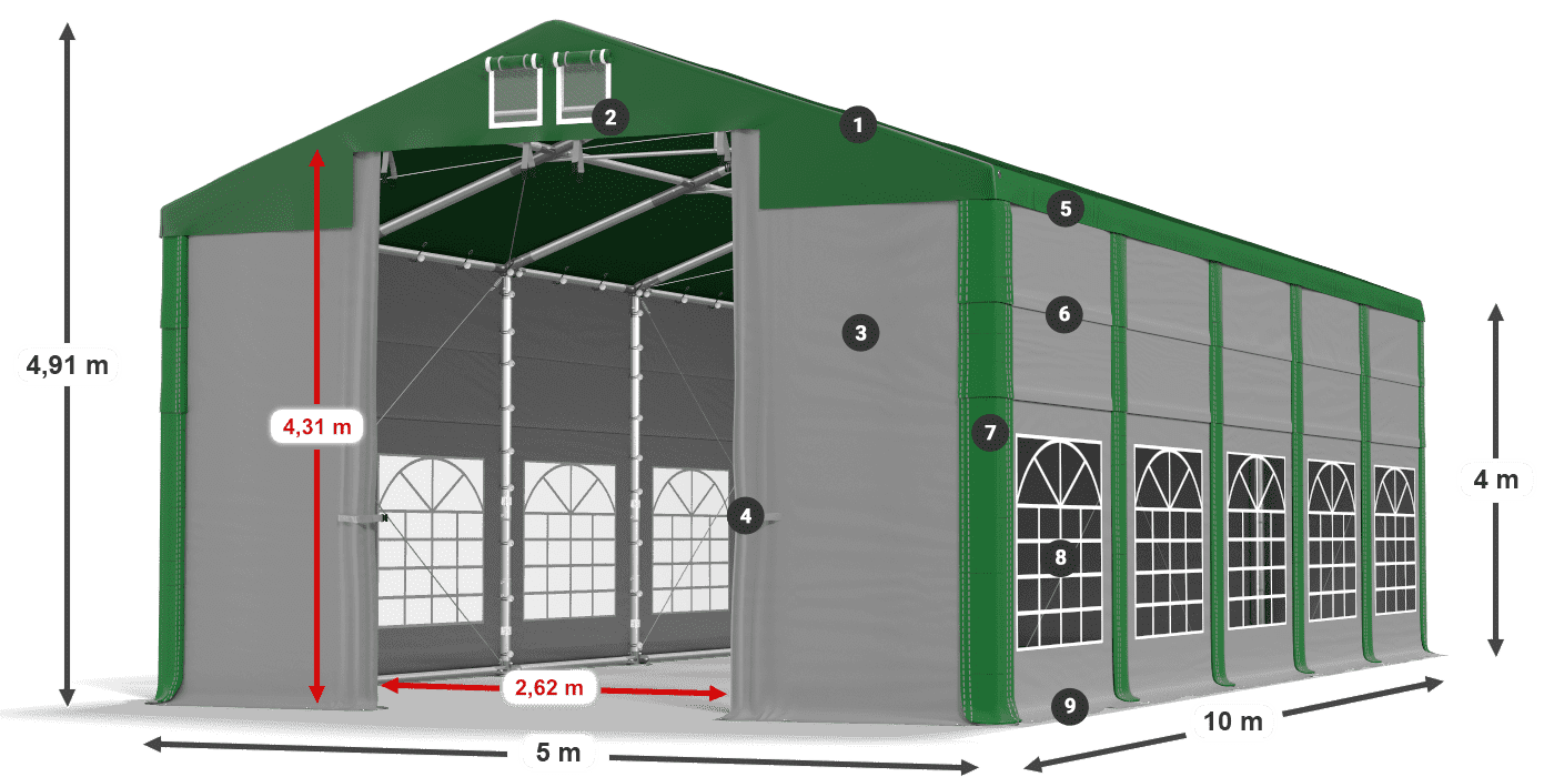 ISD 560 PVC legenda 4m