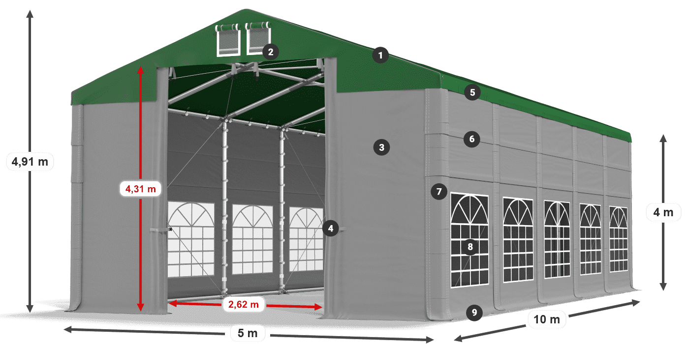 ISD 560 PVC legenda 4m