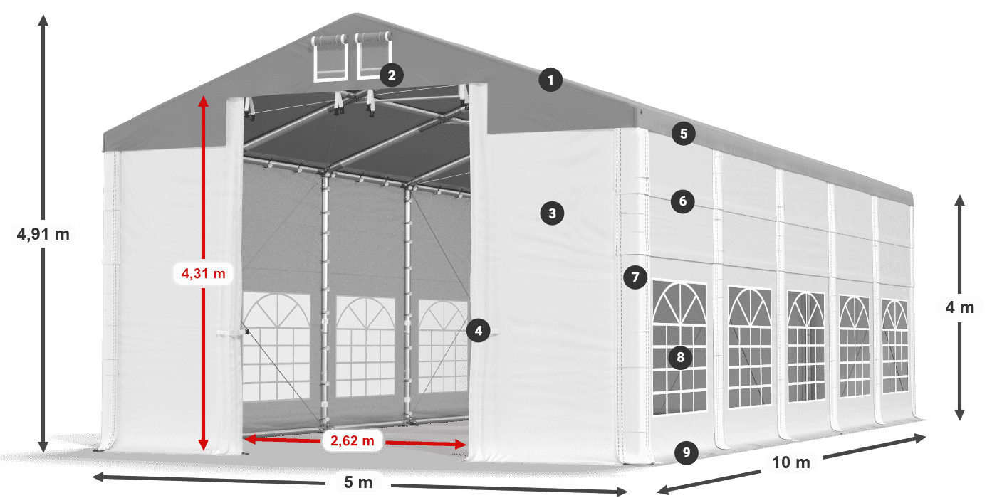 ISD 560 PVC legenda 4m