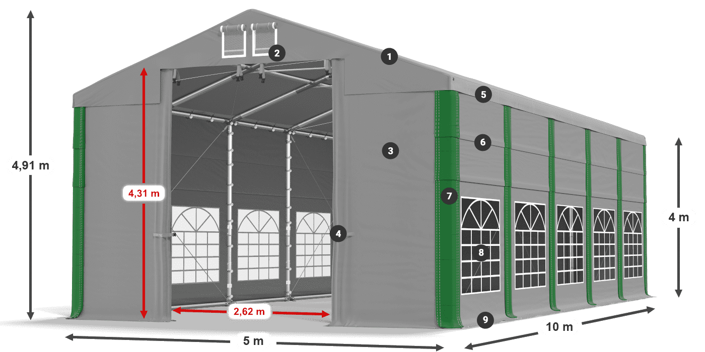 ISD 560 PVC legenda 4m
