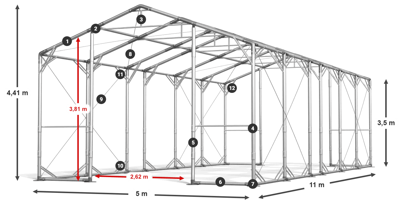 POLAR PLUS legenda 2.5m-4m