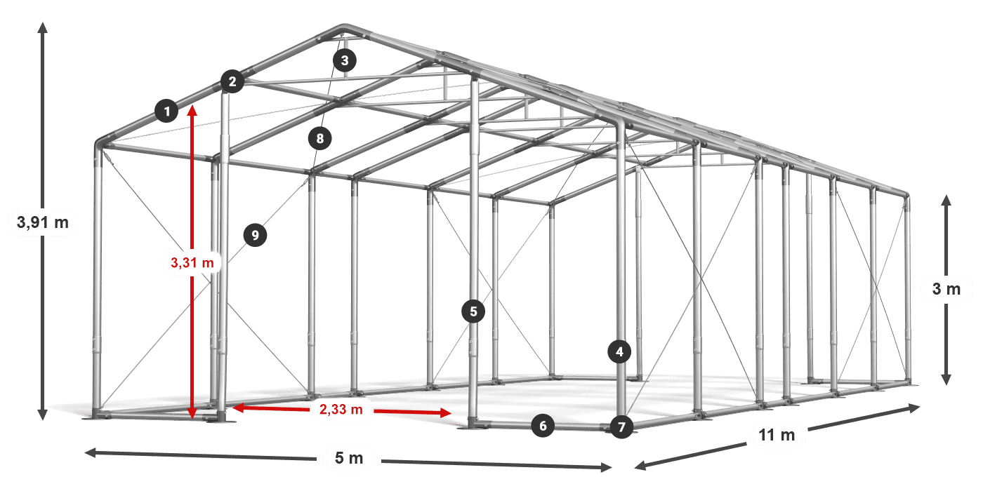 WINTER PLUS legenda 2.5m-4m