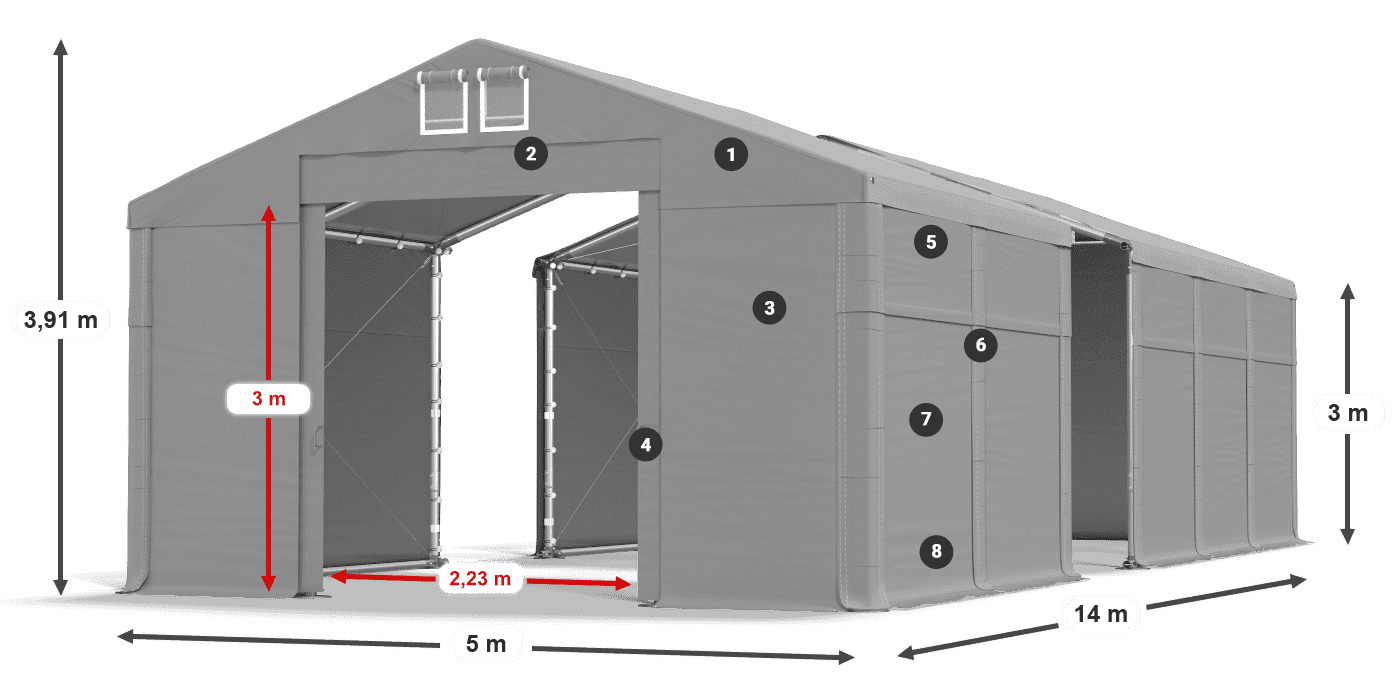 MFR 620 PVC legenda 3m