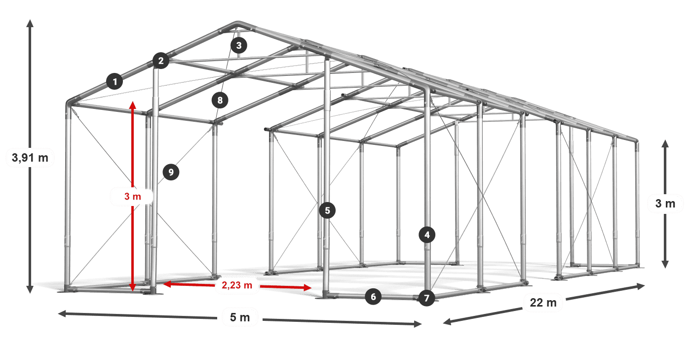 WINTER PLUS legenda 2.5m-4m