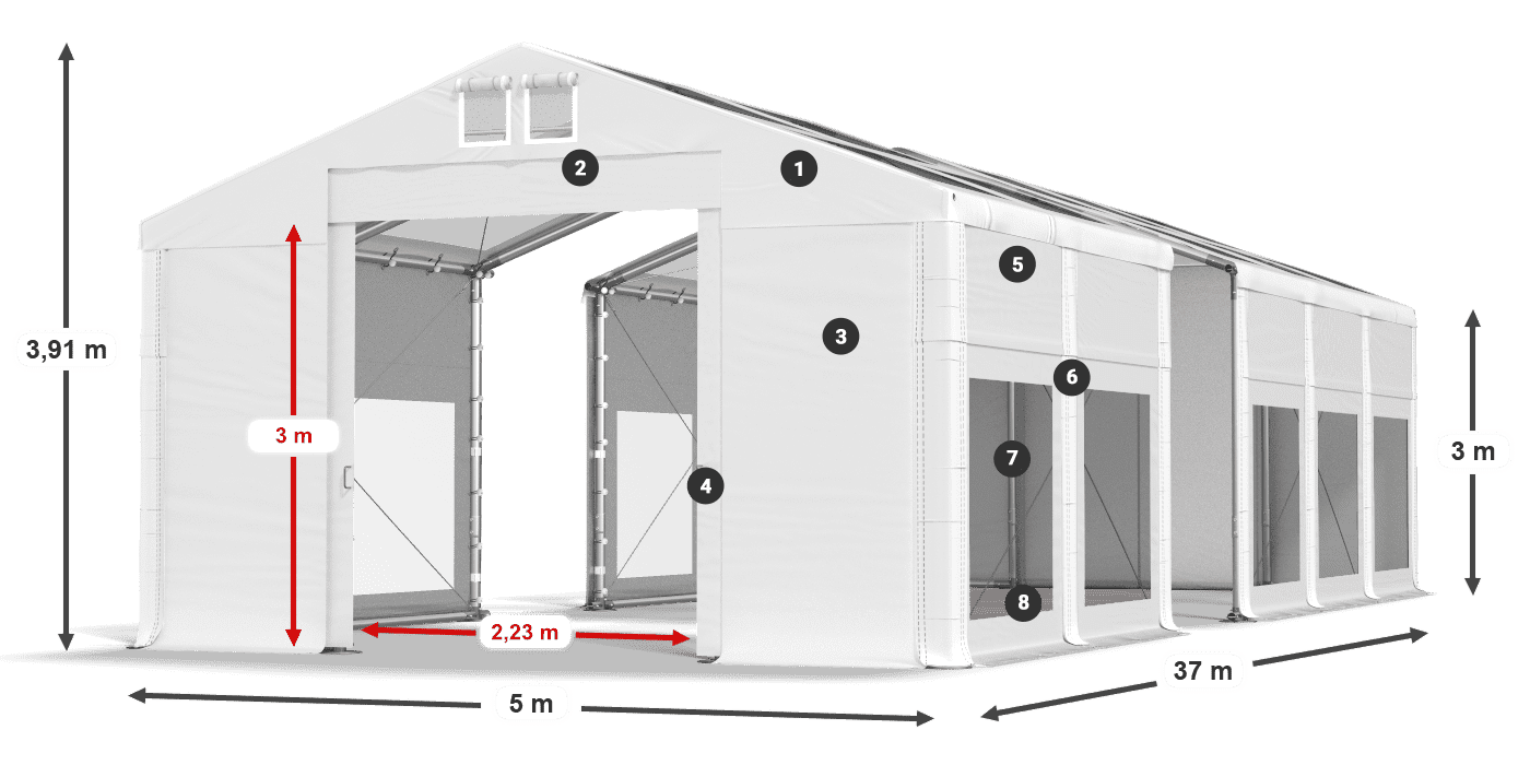 IMST 580 PVC legenda 3m