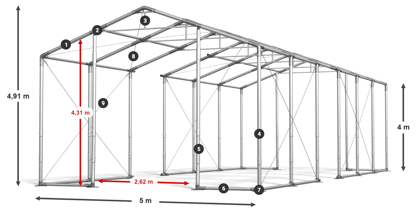 WINTER PLUS legenda 2.5m-4m