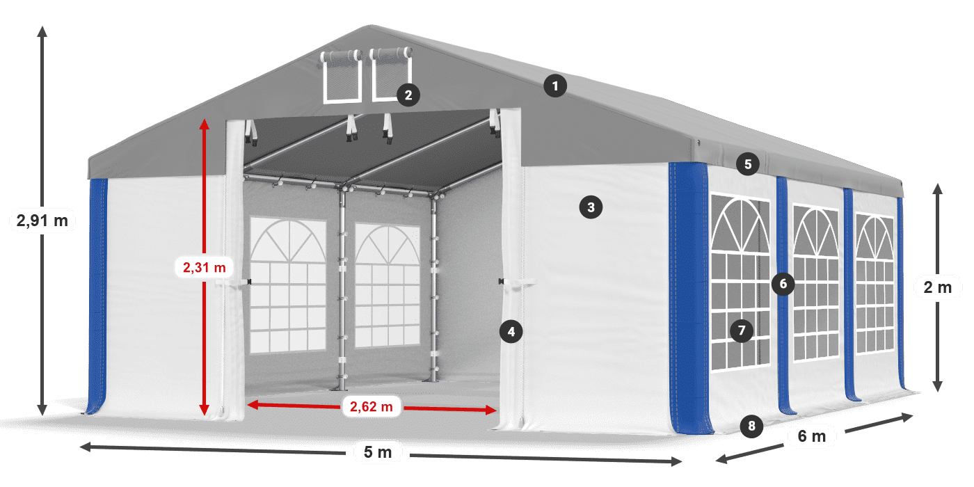 ISD 560 PVC legenda 2m