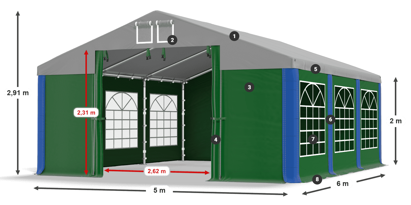 ISD 560 PVC legenda 2m