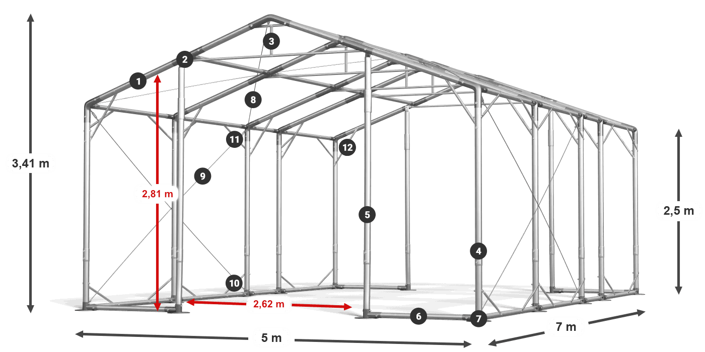 POLAR legenda 2.5m-4m